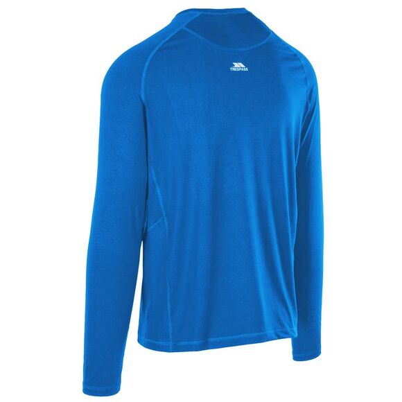Trespass Mens Nate Base Layer Top / Blue - Picture 2 of 3
